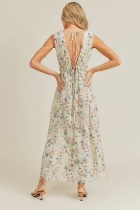 Floral Print Maxi Dress