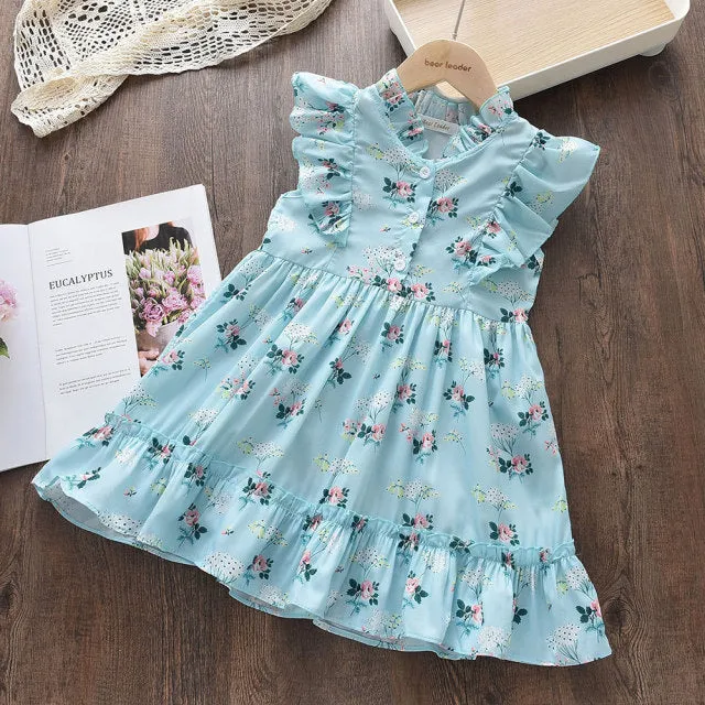 Girl's Floral Dress