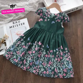 Girl's Floral Dress