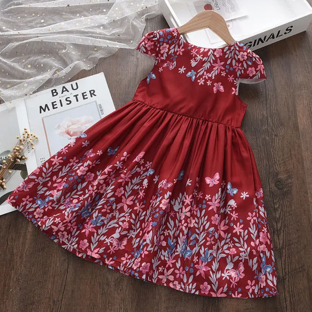 Girl's Floral Dress