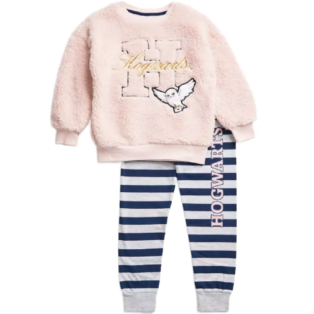 HARRY POTTER Pink Fleece Top Pyjamas