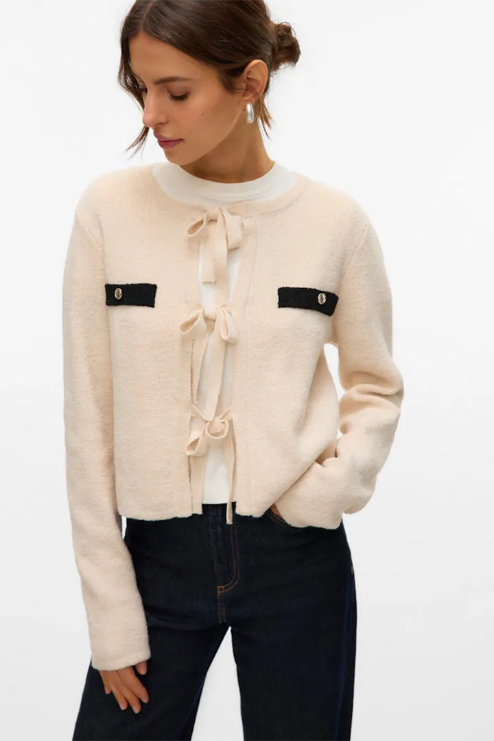 Hildur Bow Cardigan
