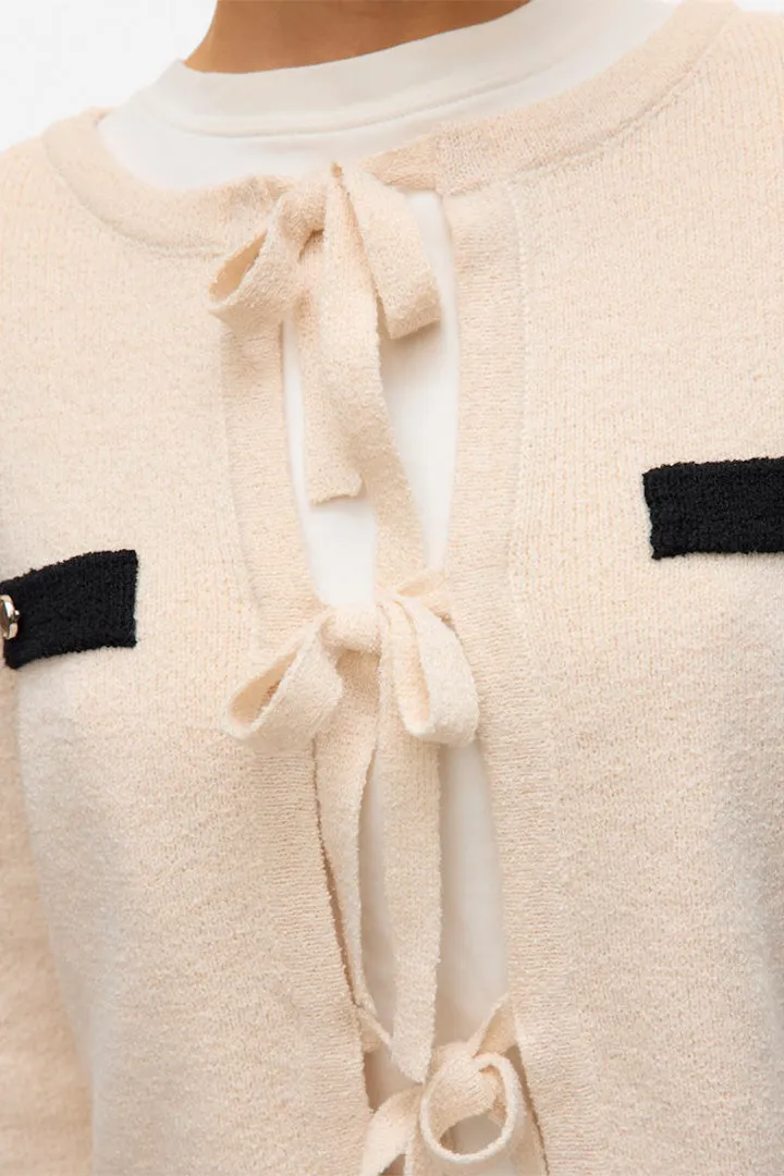 Hildur Bow Cardigan