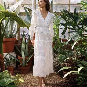 HOLLOW OUT MAXI DRESS