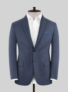 Ink Blue Pinstripe Jacket