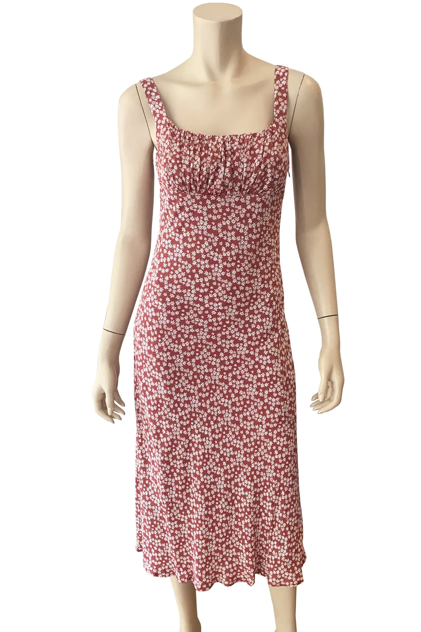 Katie Garden Dress - Red