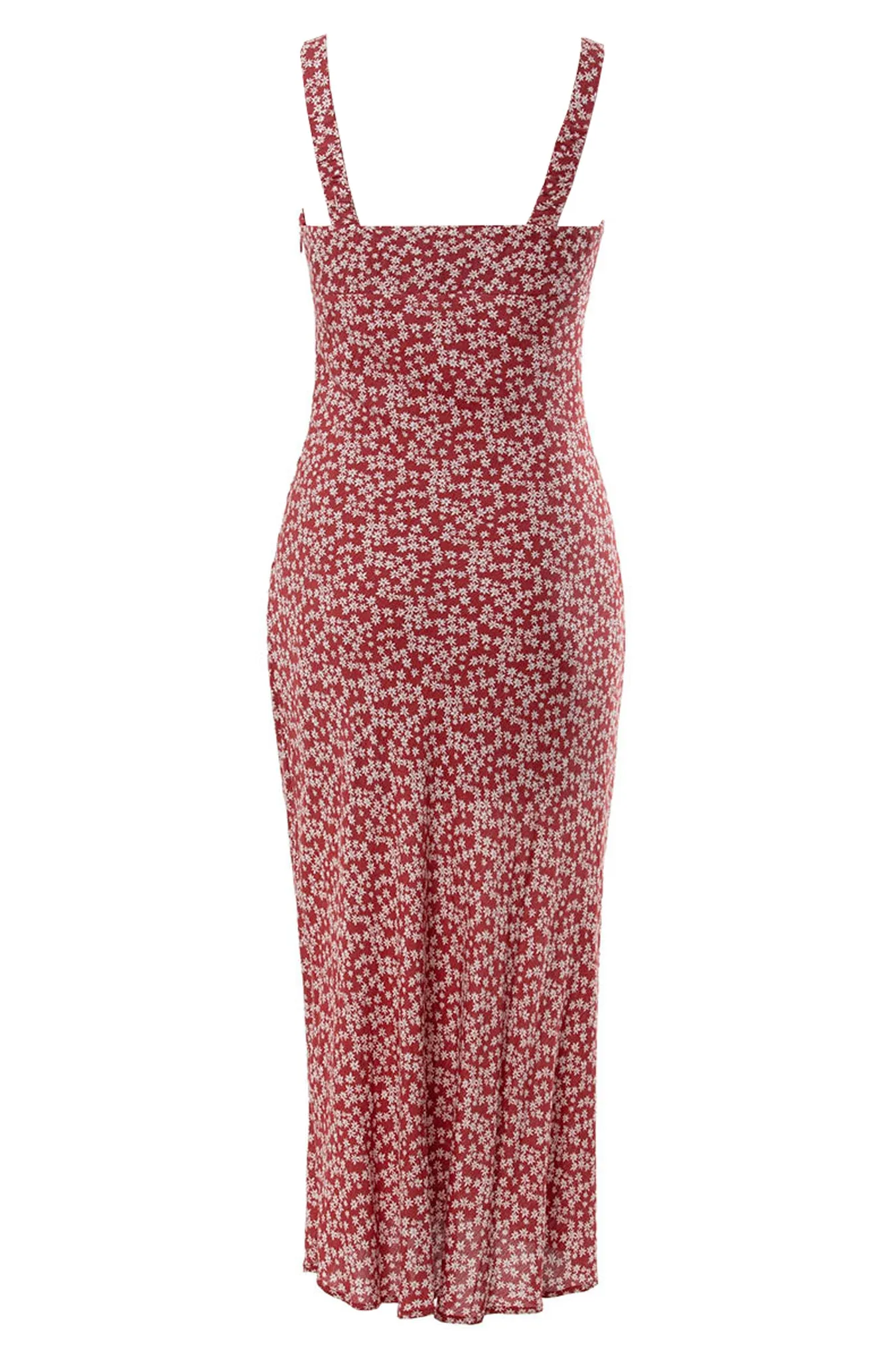 Katie Garden Dress - Red