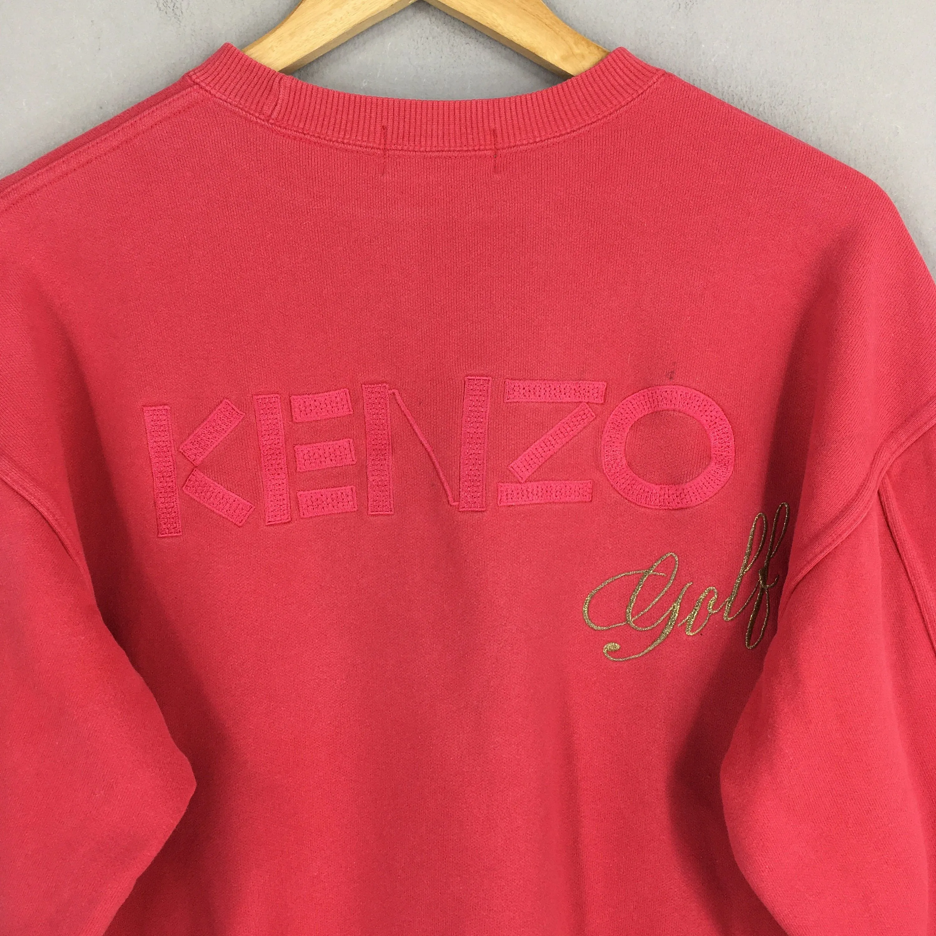 Kenzo Jeans Pink Sweatshirt Small