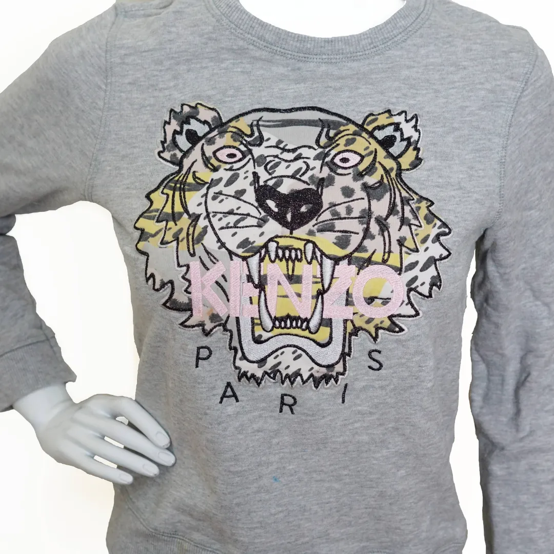 KENZO Tiger Embroidered Sweatshirt