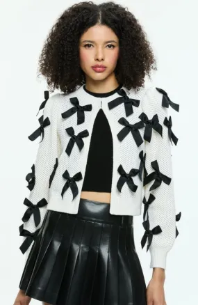 Kitty Bow Cardigan