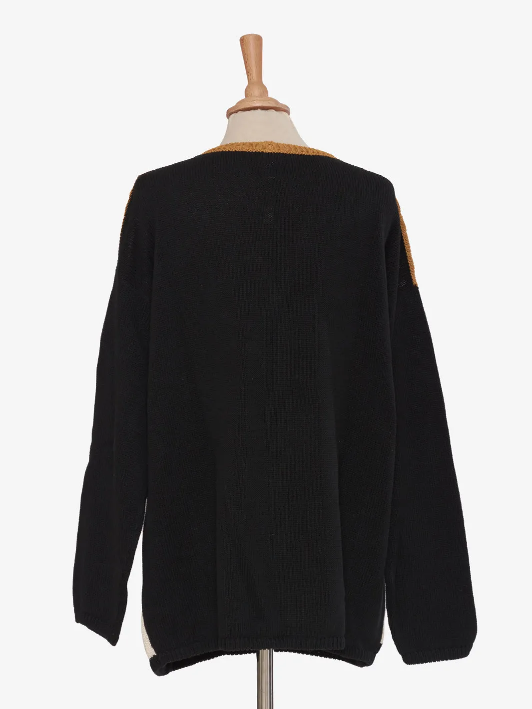 Krizia Cotton Knits with Tiger Embroidery