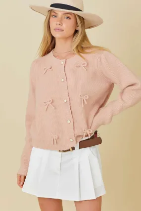 LAGOS BOW CARDIGAN