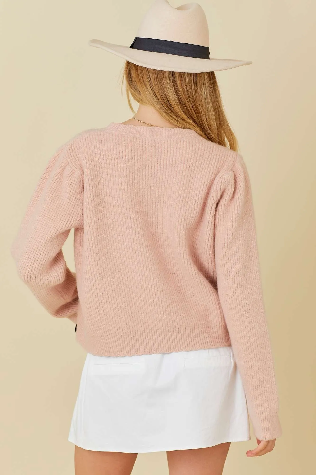LAGOS BOW CARDIGAN