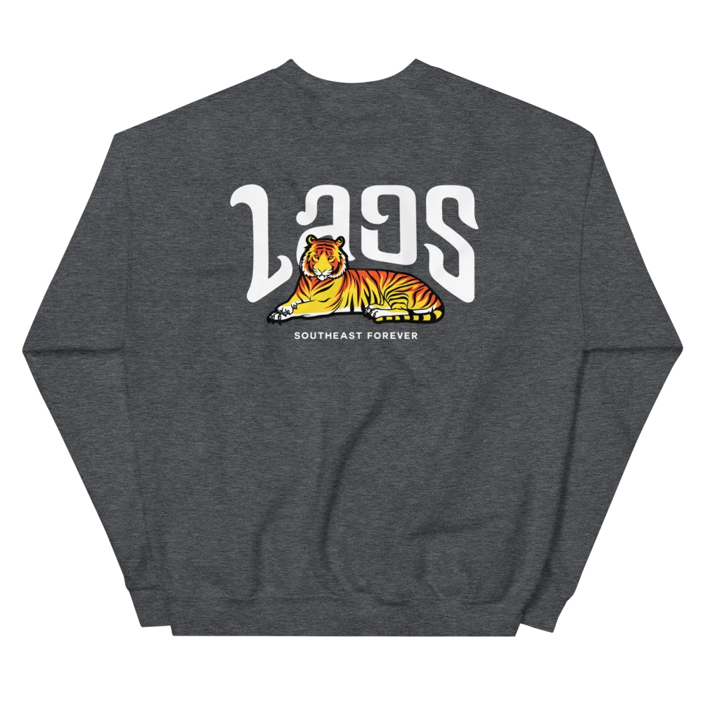 Laos Script TIger Sweatshirt