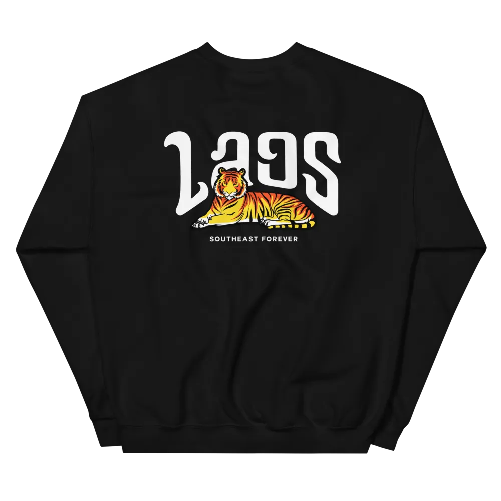 Laos Script TIger Sweatshirt