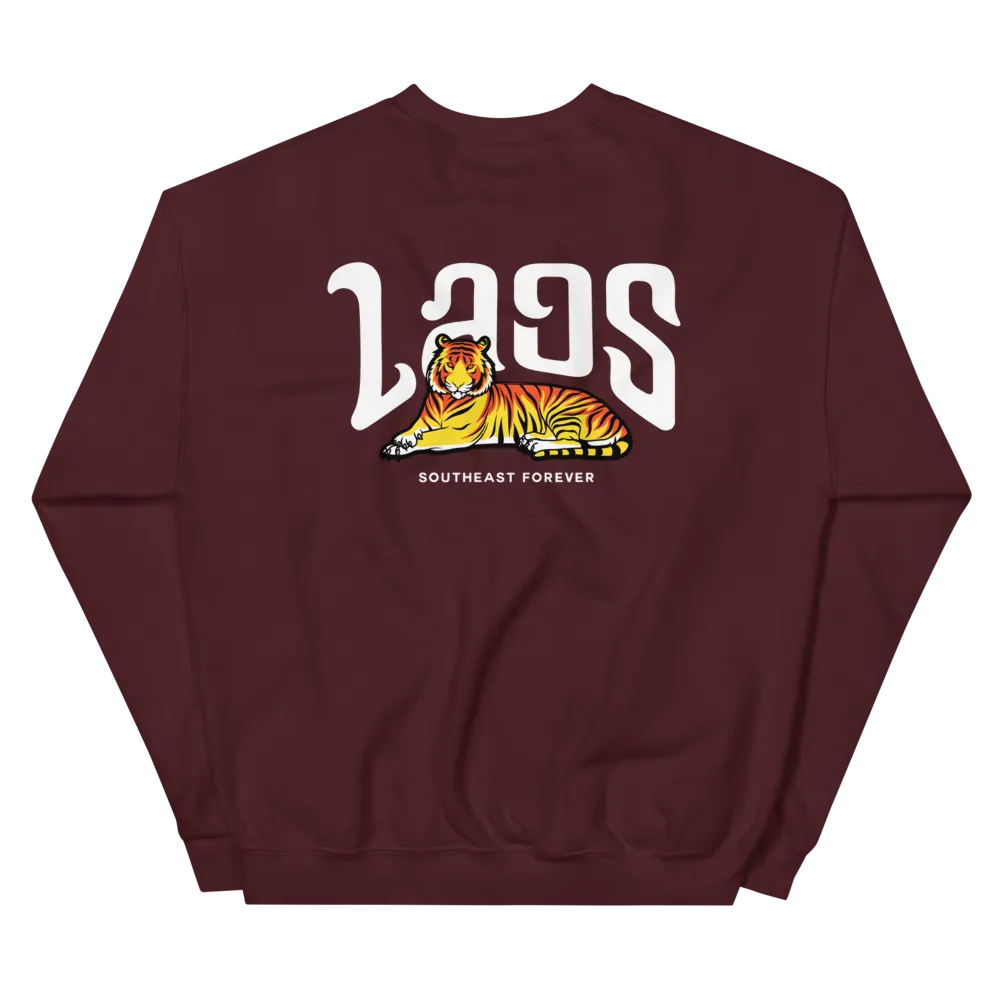 Laos Script TIger Sweatshirt