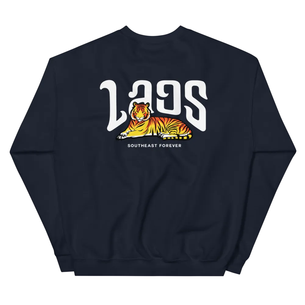 Laos Script TIger Sweatshirt