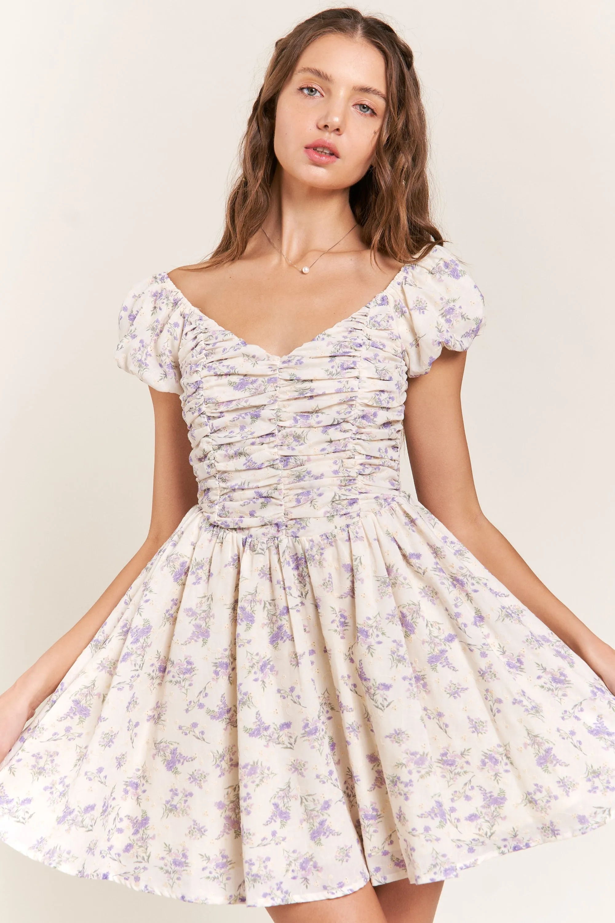Lovely Little Floral Mini Dress