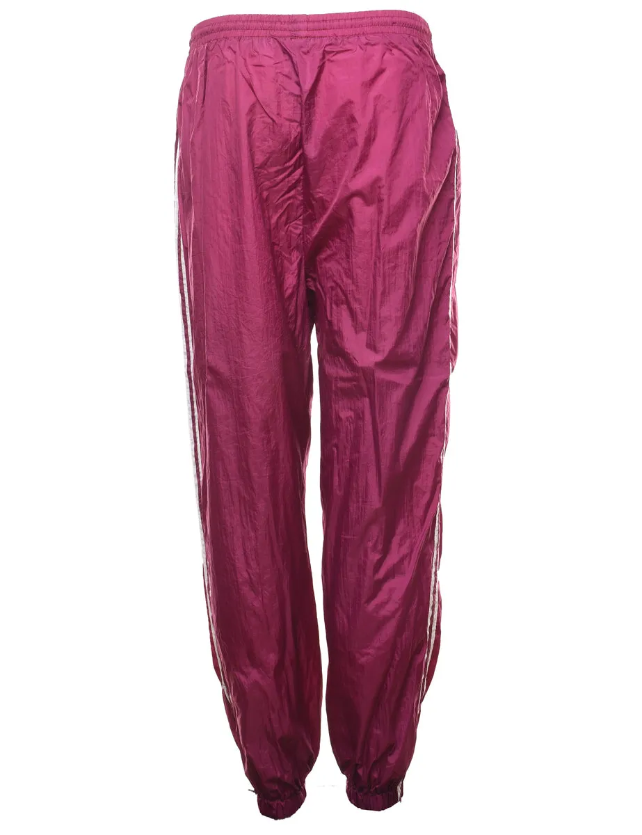 Magenta Retro Track Pants - W28