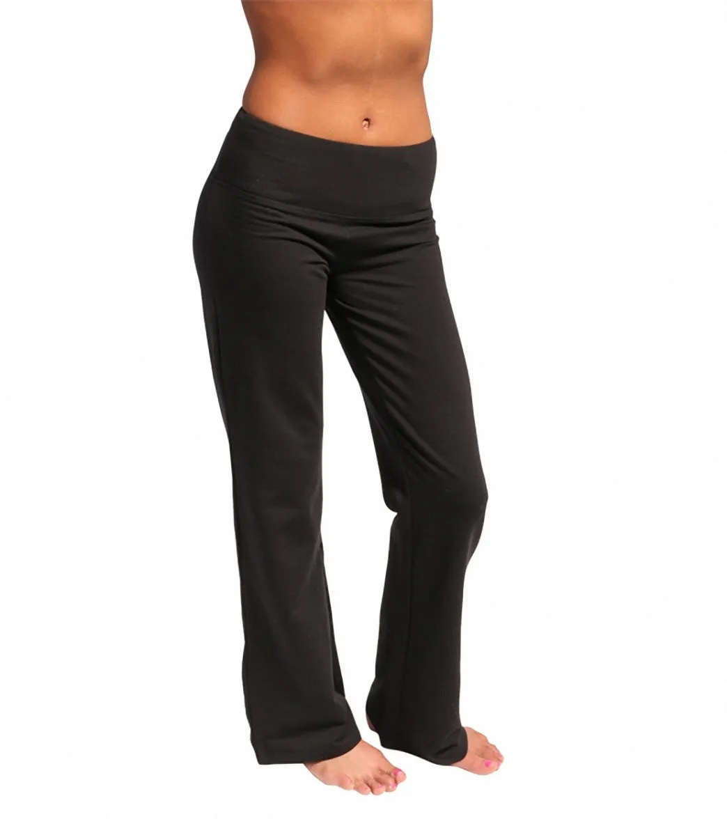 Marika Flat Waist Fleece Pant