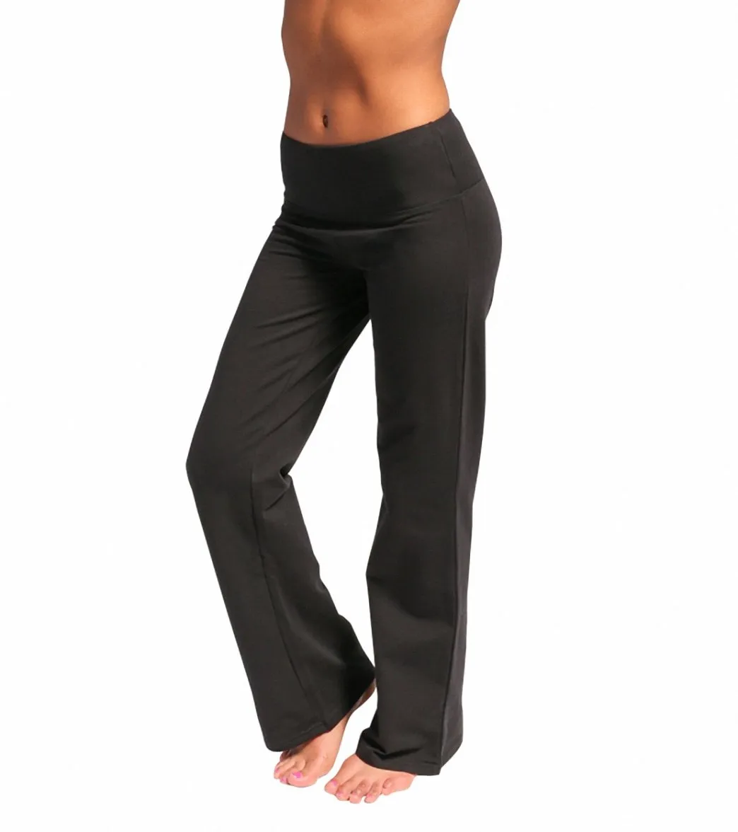 Marika Flat Waist Fleece Pant