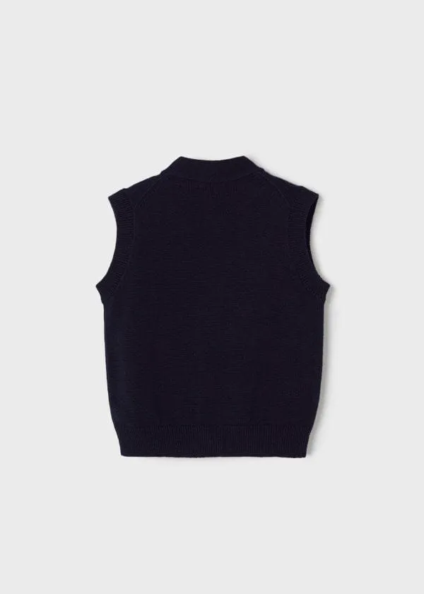 Mayoral Button Up Knit Vest