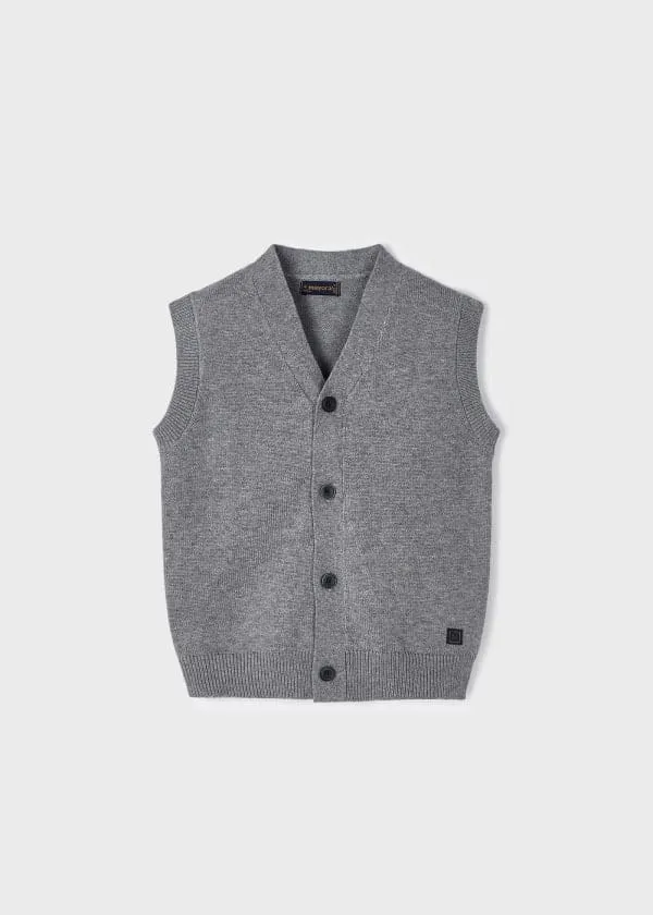Mayoral Button Up Knit Vest