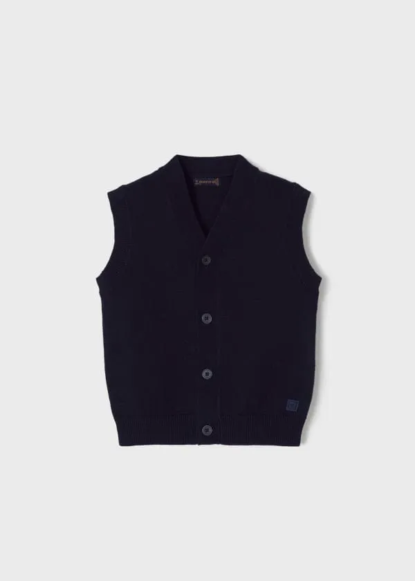 Mayoral Button Up Knit Vest