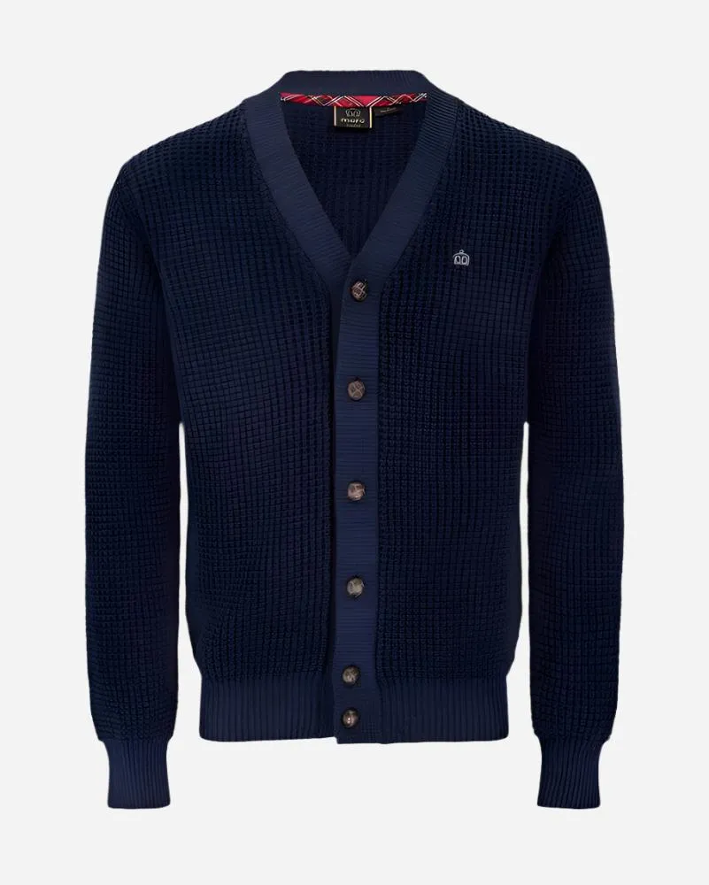 Merc GRAYSON Cardigan Navy