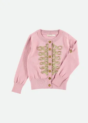 Milly Cardigan Tea Rose