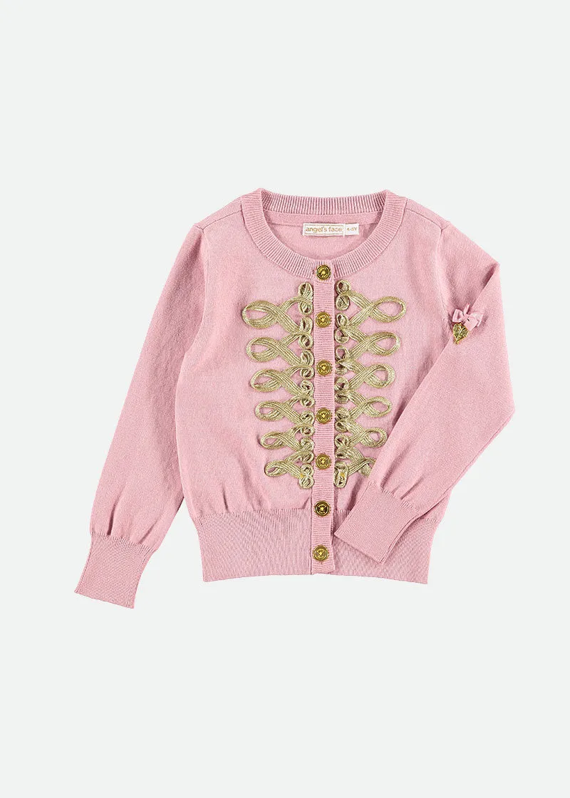 Milly Cardigan Tea Rose