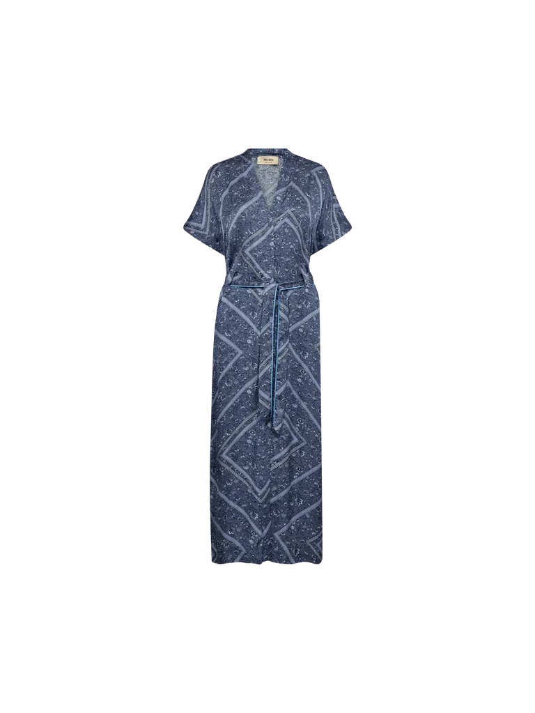 Mos Mosh Lisha Blue Shirt Dress