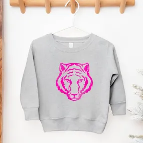 Neon Pink Tiger Sweatshirt