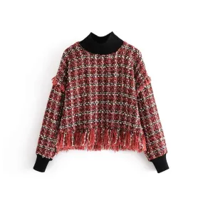 NEW COLLAR LOOSE SWEATER