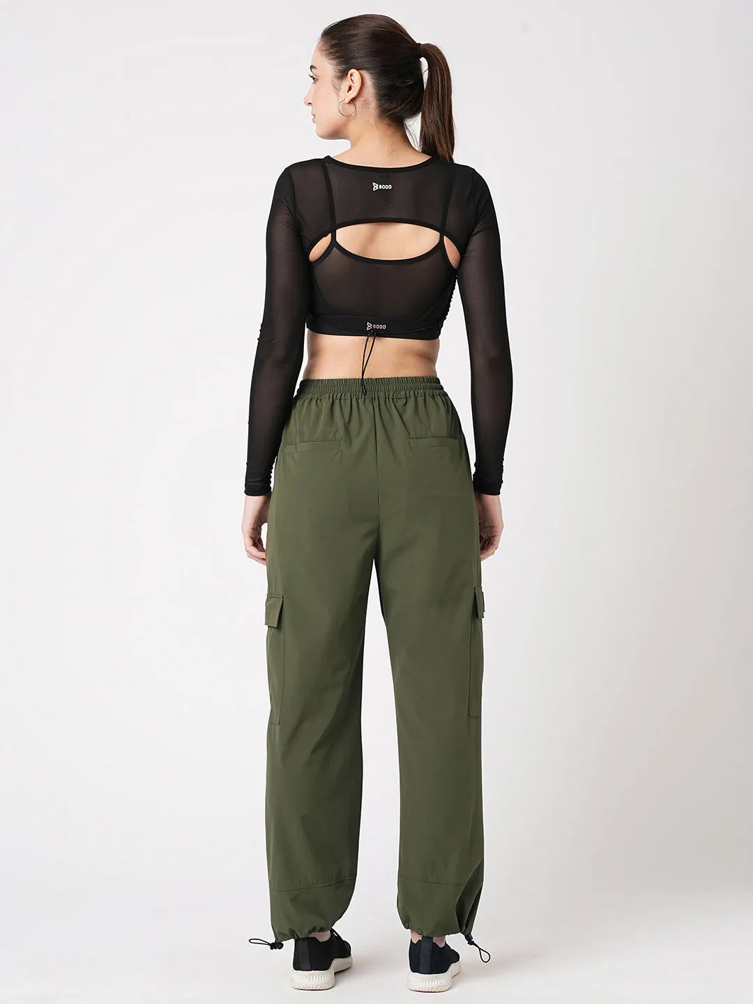 Olivine Parachute Pants