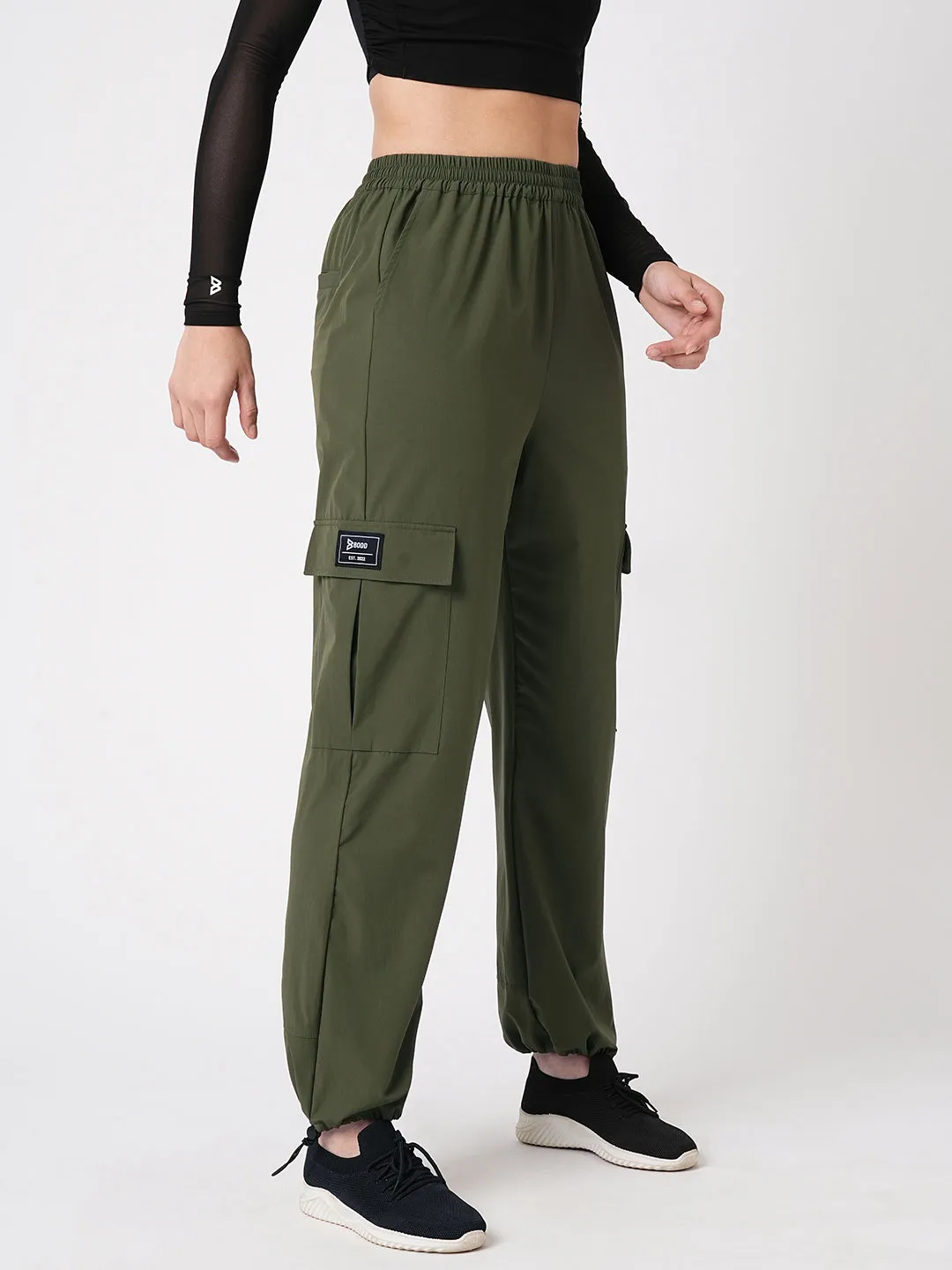 Olivine Parachute Pants