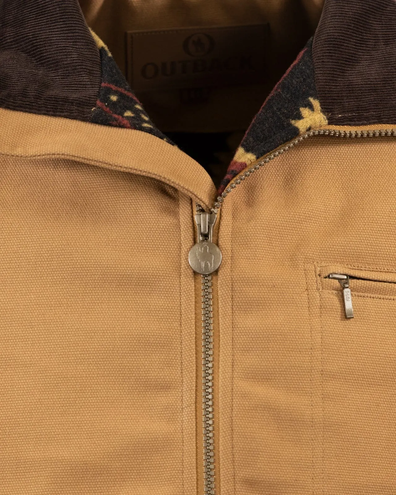 Outback Sawbuck Vest Canvas Tan
