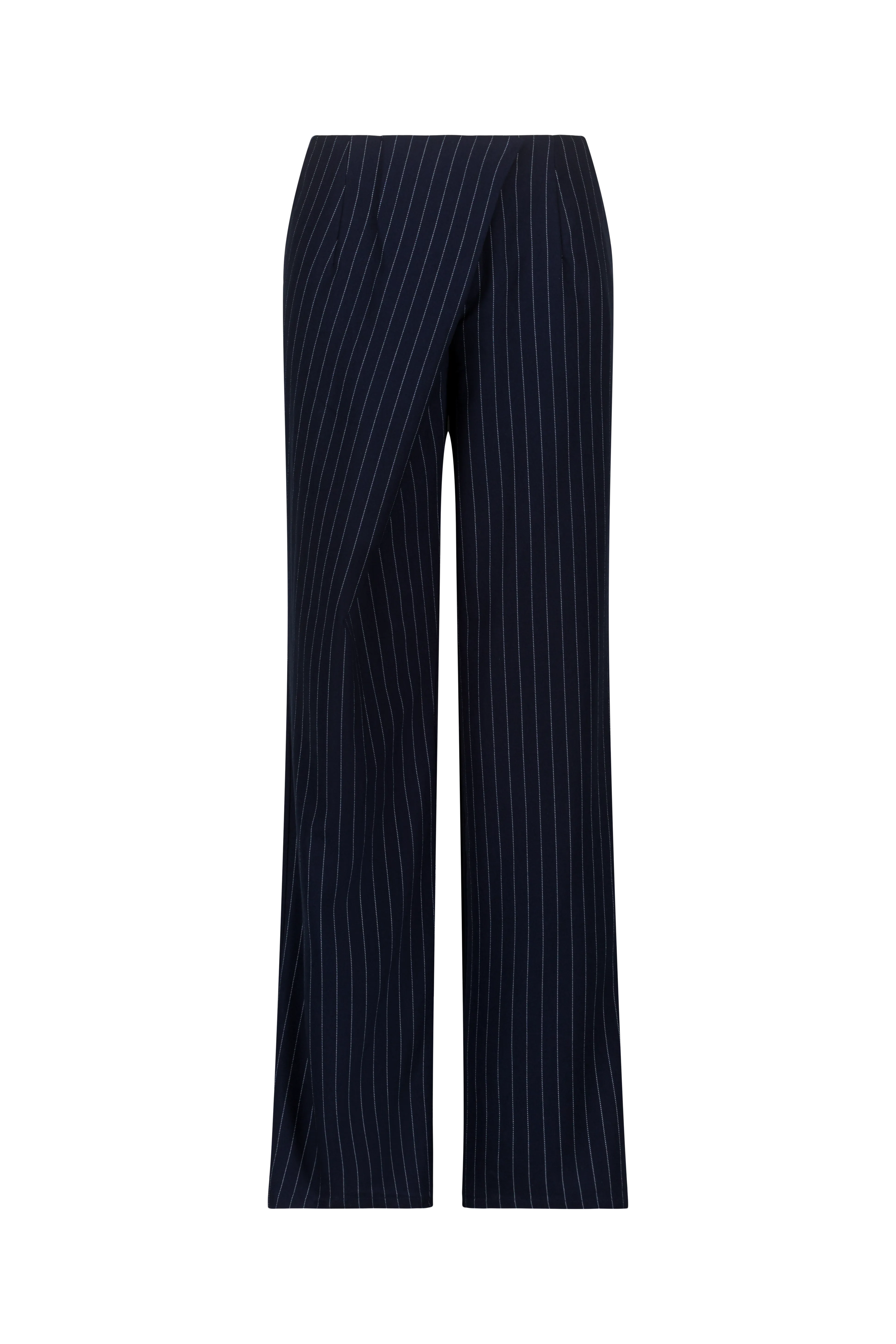 PANTS.04.D6.24, Navy Pin Stripe Twill