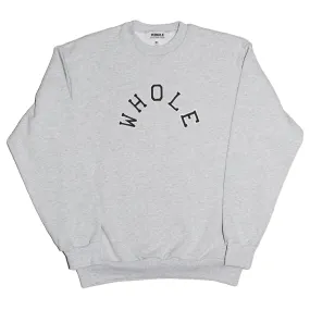 PATCHWORK LOGO SWEATER (heather)