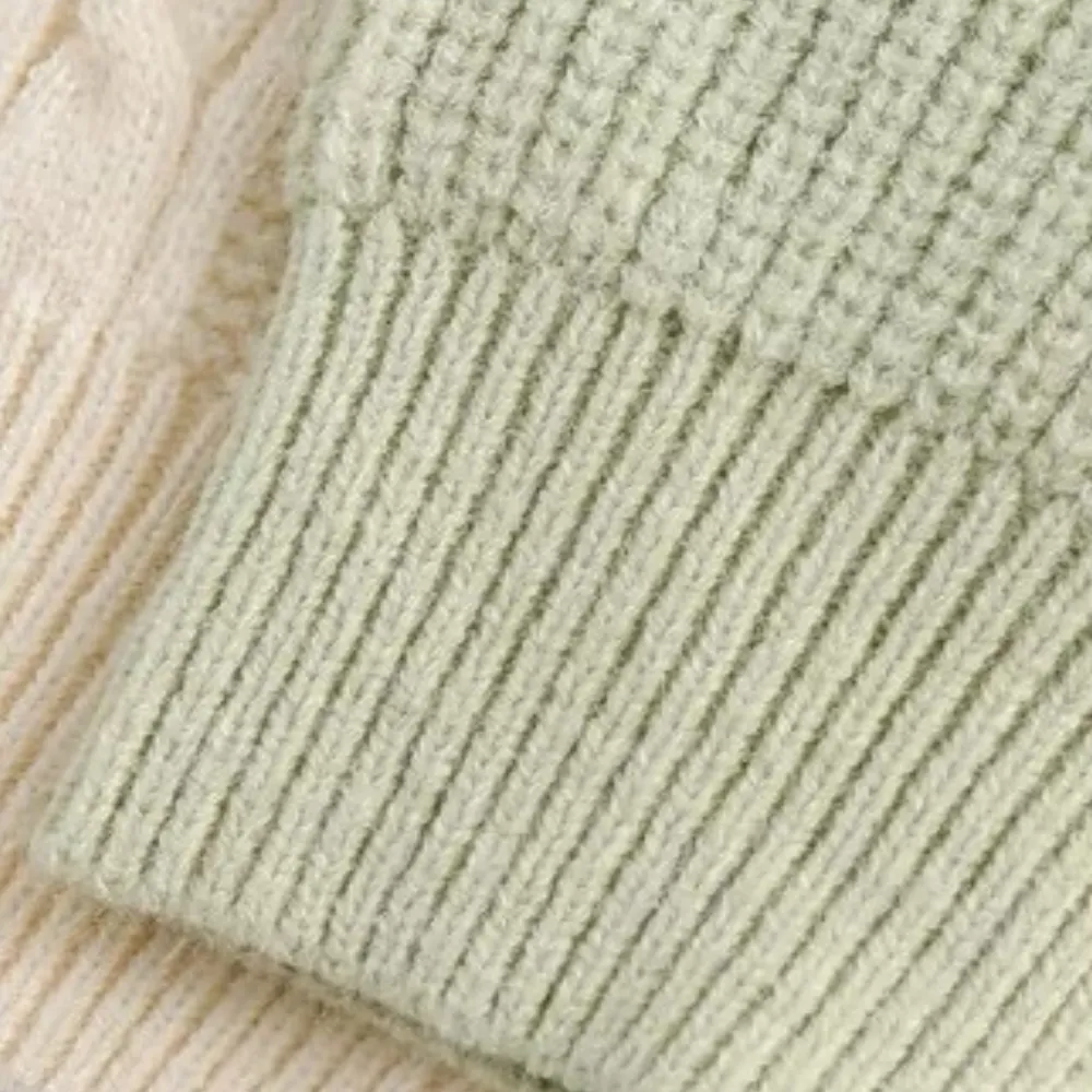 Patchwork Twist Sweater