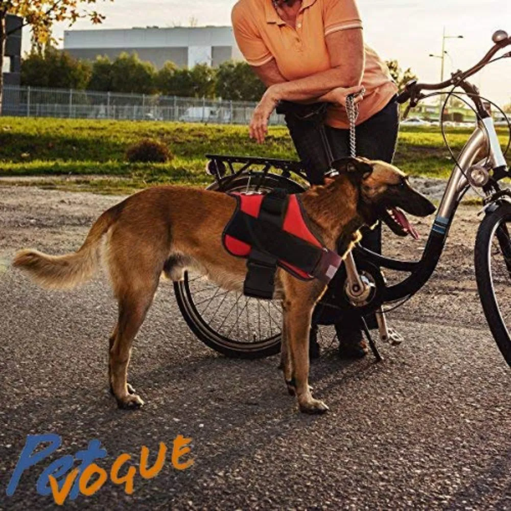 PetVogue Dog Harness, No-Pull Reflective Breathable Adjustable Pet Vest with Handle for Outdoor Walking - No More Pulling, Tugging or Choking