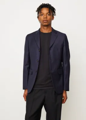 Pinstripe 3 Button Jacket