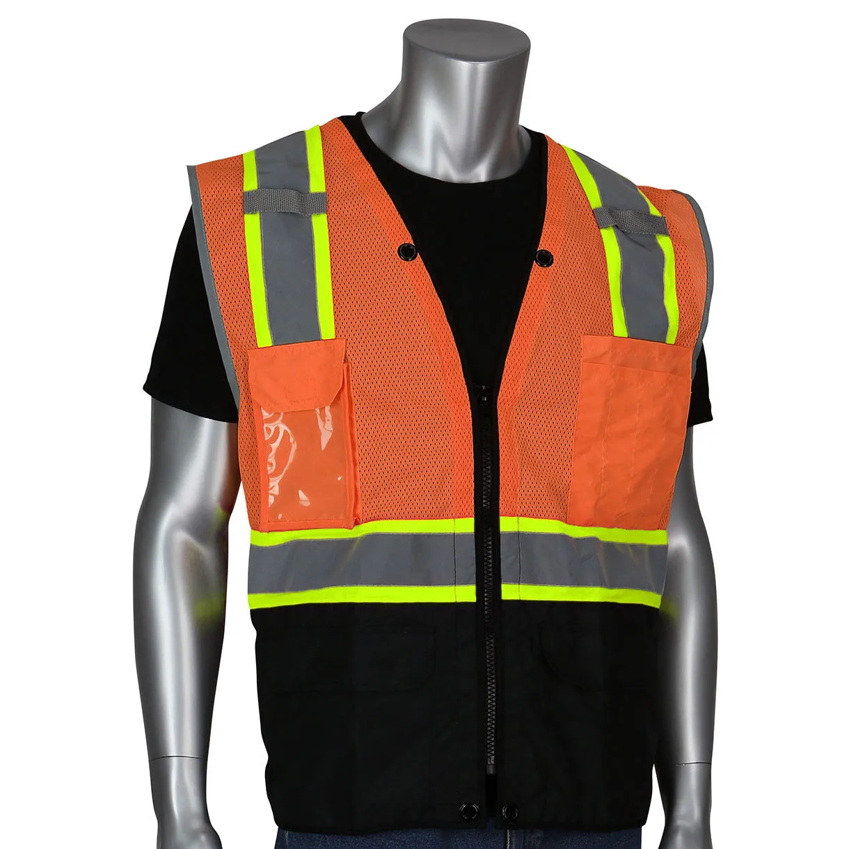 PIP 302-0650D - ANSI Hi-Vis Surveyors Reflective Safety Vest