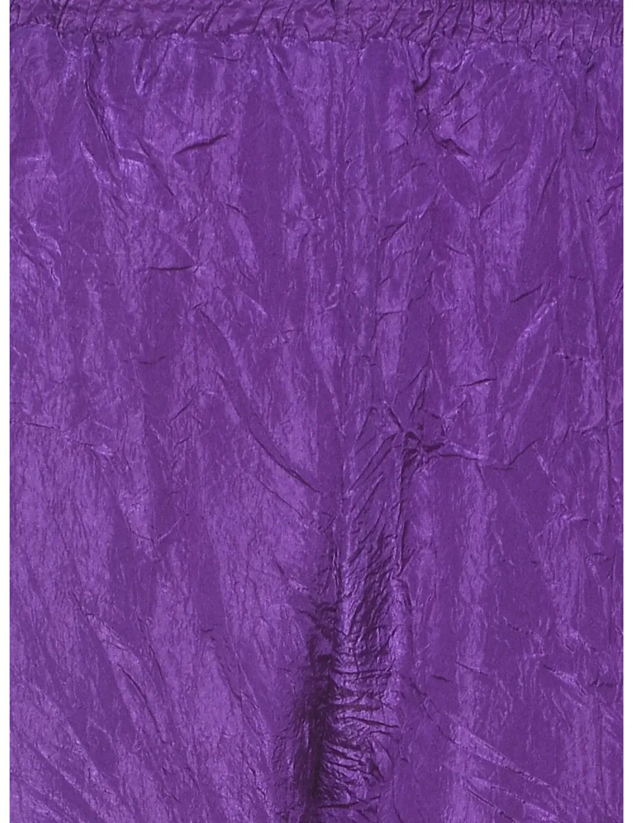 Purple 1980s Track Pants - W27 L30