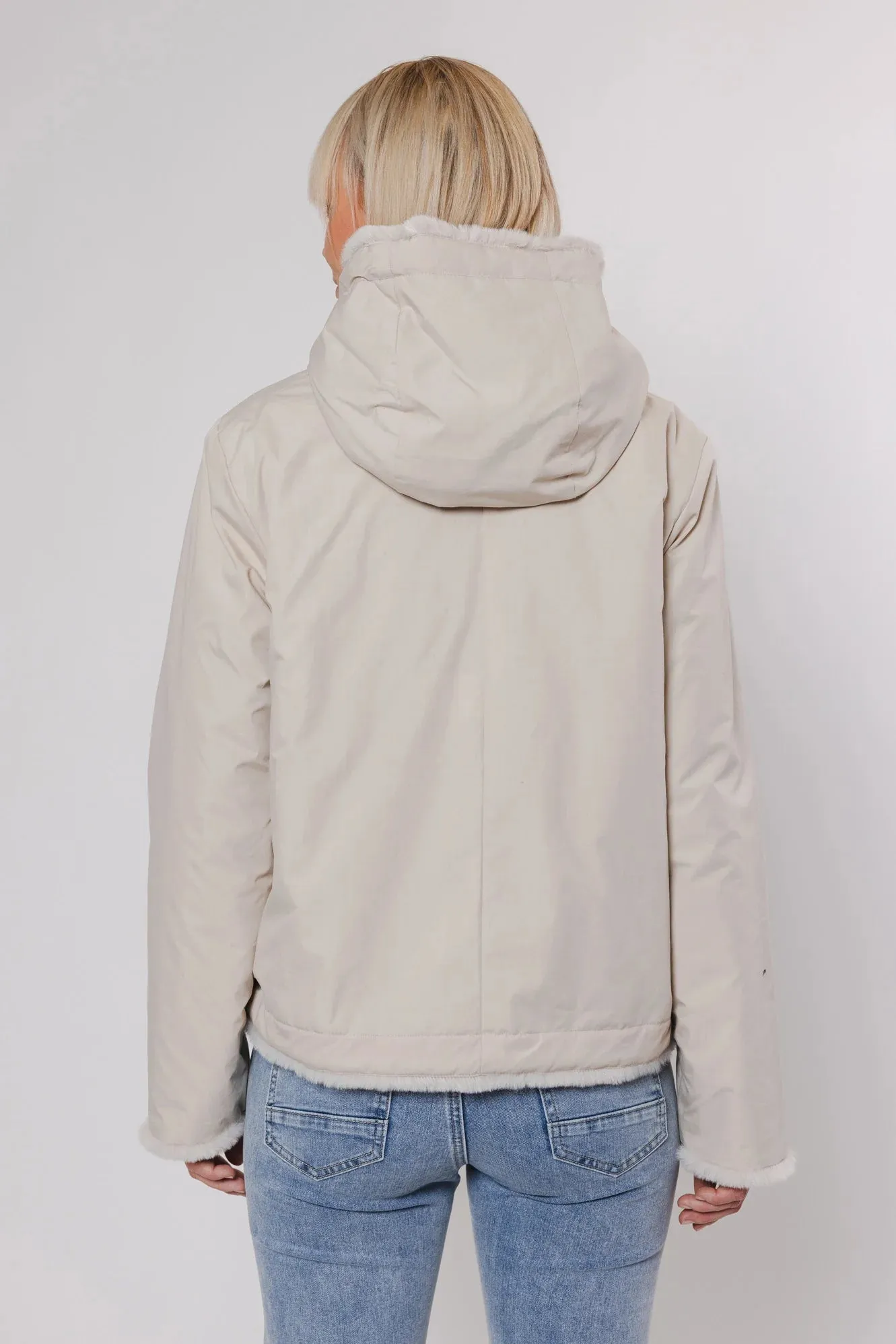 R&P Aviva Reversible Jacket in Birch, Birch