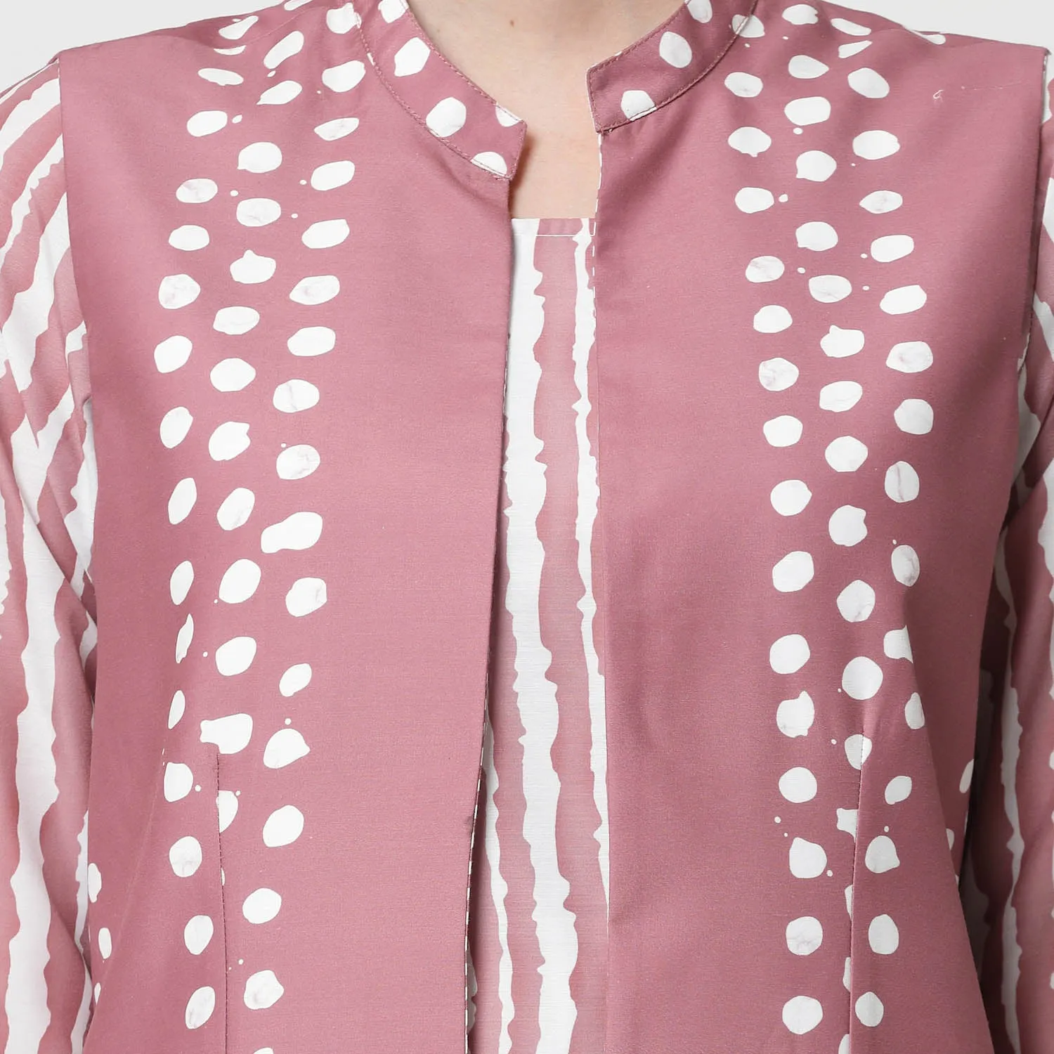Reversible Pink Polka Jacket