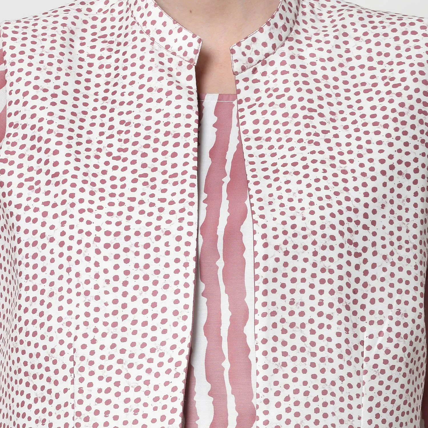 Reversible Pink Polka Jacket