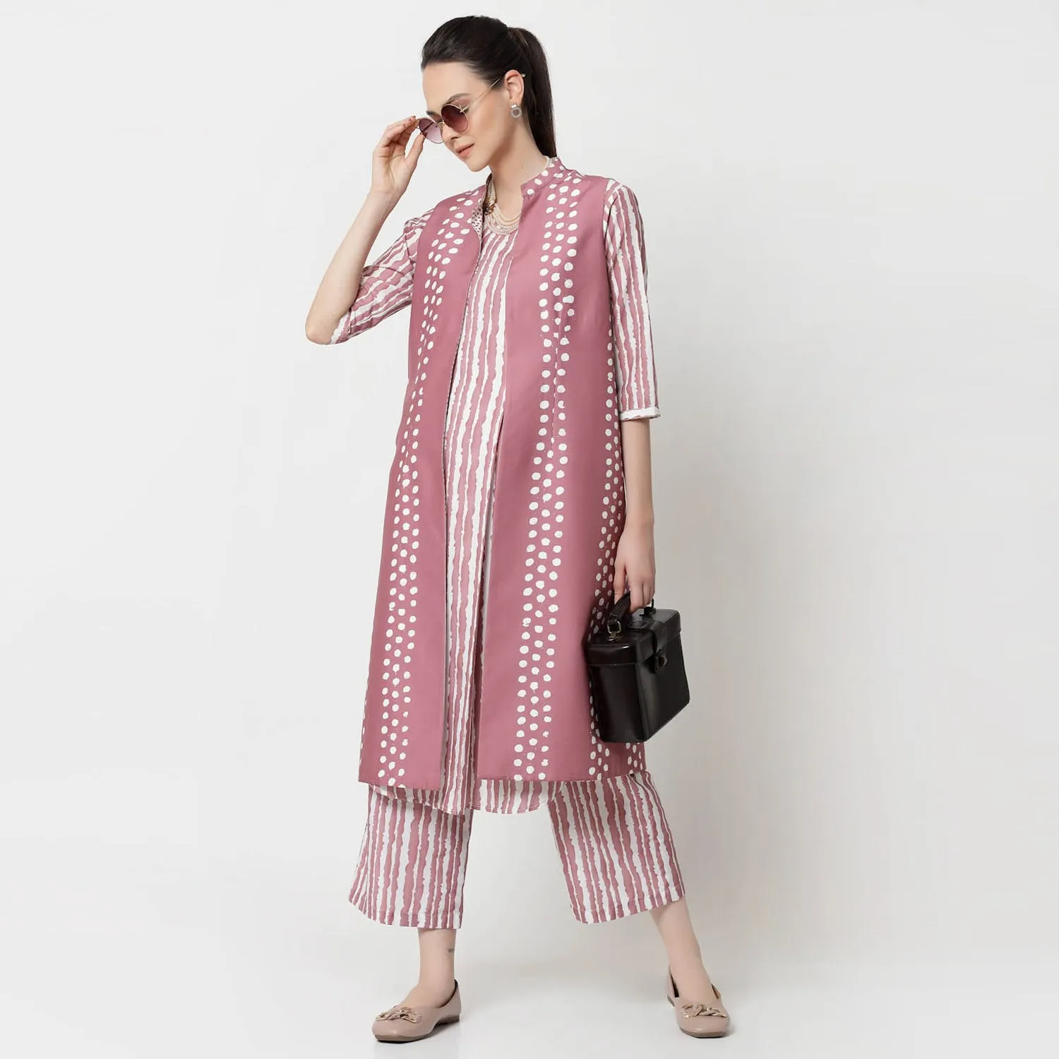 Reversible Pink Polka Jacket
