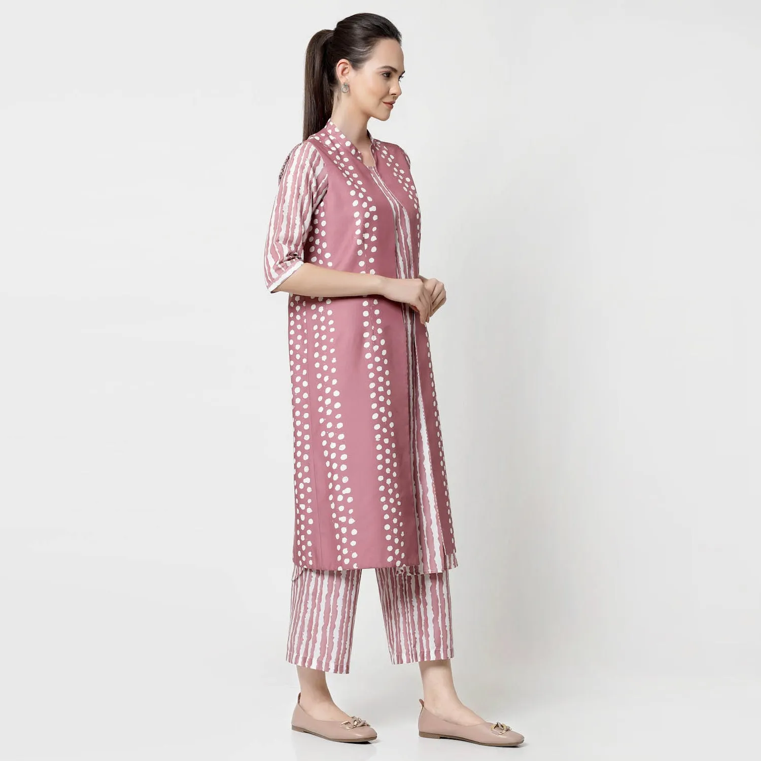 Reversible Pink Polka Jacket