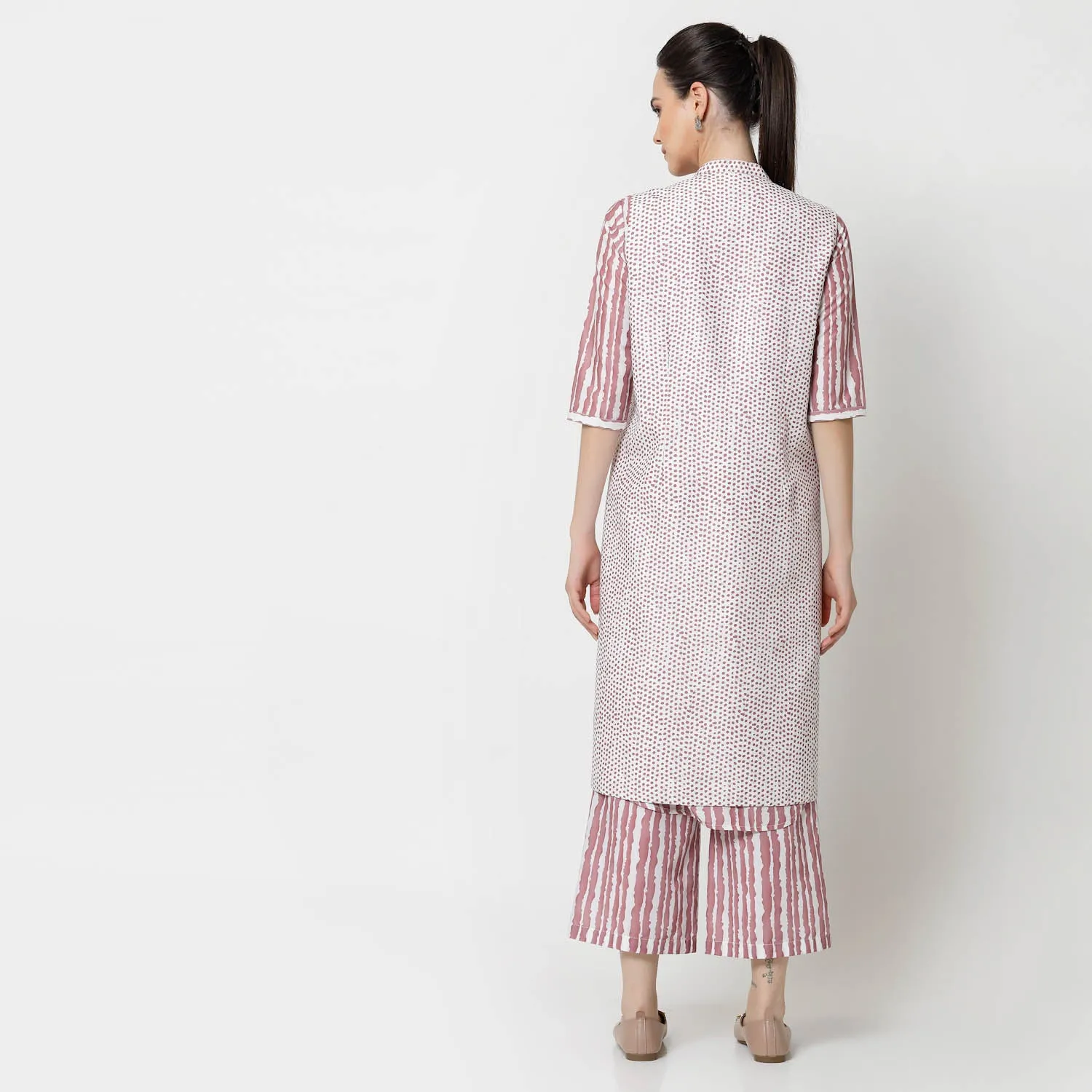 Reversible Pink Polka Jacket